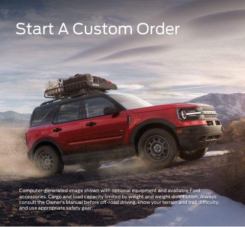 Start a custom order | Nazareth Ford in Nazareth PA