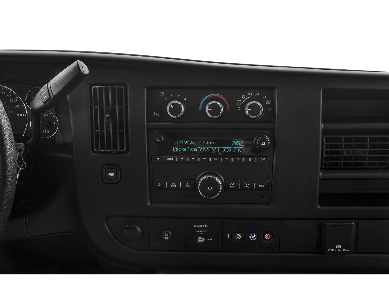2018 Chevrolet Express 3500 Work Van Cargo