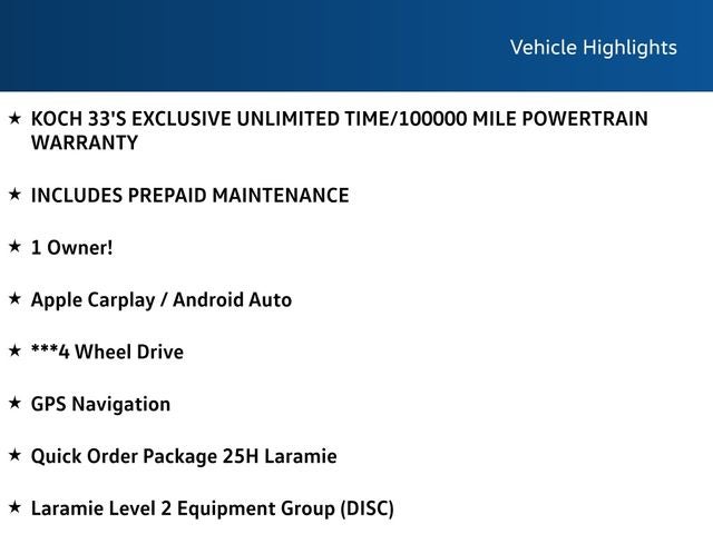 2021 RAM 1500 Laramie