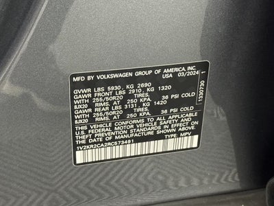 2024 Volkswagen Atlas 2.0T SE w/Technology