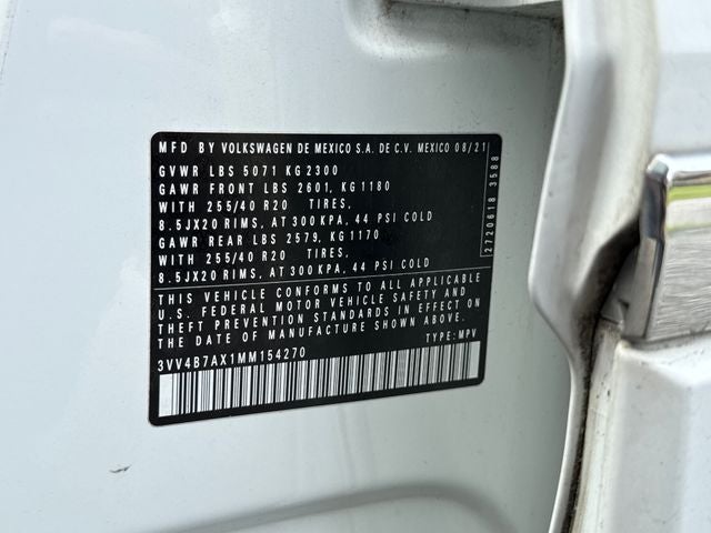 2021 Volkswagen Tiguan SEL Premium R-Line