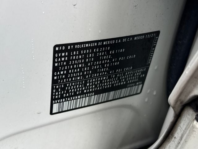 2022 Volkswagen Tiguan SE R-Line Black