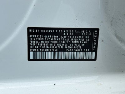 2018 Volkswagen Golf GTI SE