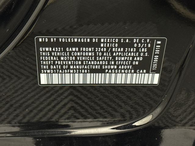 2015 Volkswagen Jetta 1.8T SE w/Connectivity/Navigation