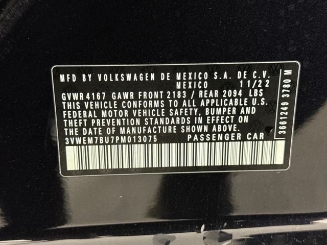 2023 Volkswagen Jetta SE