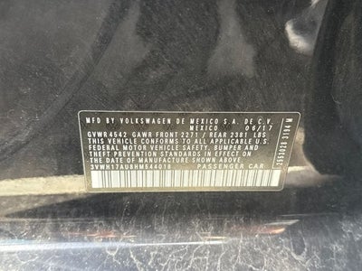 2017 Volkswagen Golf Alltrack SE