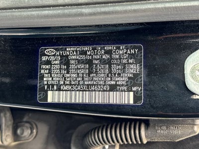 2020 Hyundai Kona Limited
