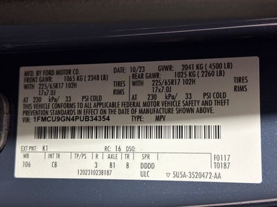 2023 Ford Escape Active