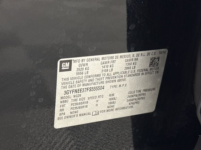 2015 Cadillac SRX Luxury