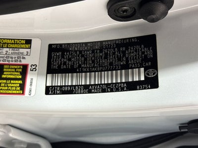 2023 Toyota Camry XSE