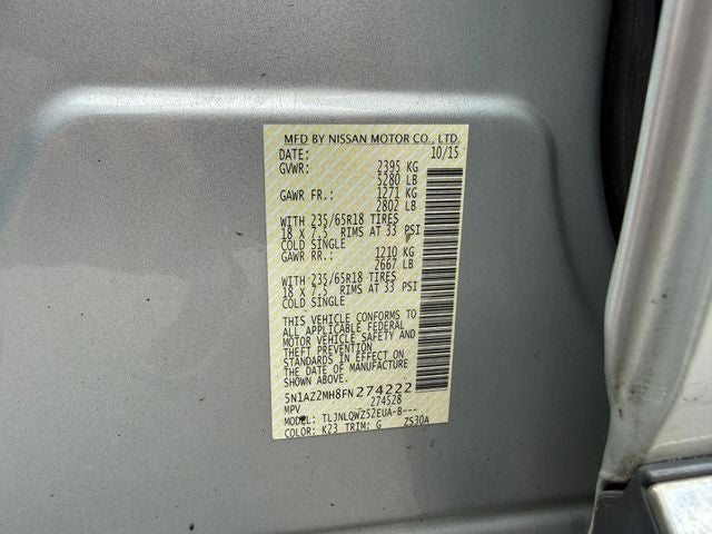 2015 Nissan Murano SV