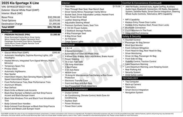 2025 Kia Sportage X-Line