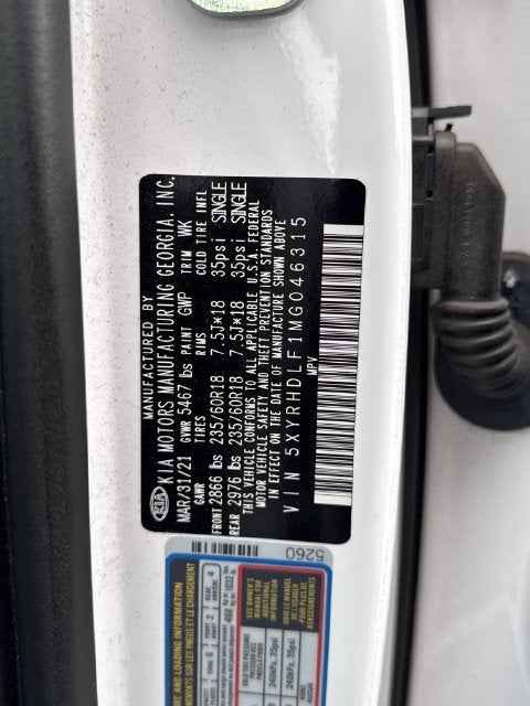 2021 Kia Sorento EX