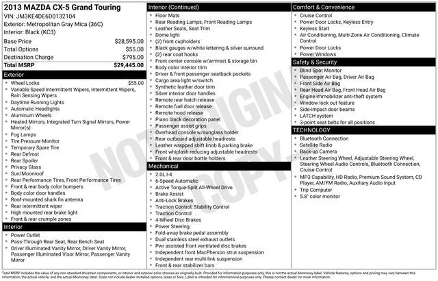 2013 Mazda Mazda CX-5 Grand Touring