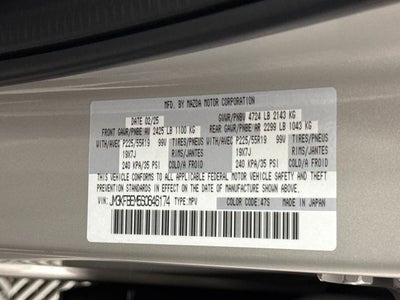 2025 Mazda Mazda CX-5 2.5 S Premium Plus Package