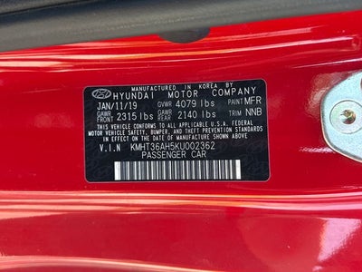 2019 Hyundai Veloster N