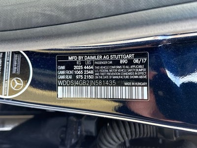 2018 Mercedes-Benz CLA CLA 250 4MATIC®