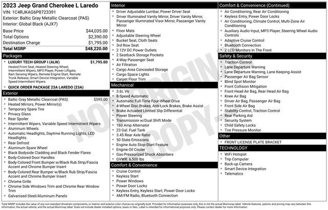 2023 Jeep Grand Cherokee L Laredo