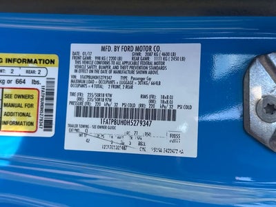 2017 Ford Mustang EcoBoost Premium