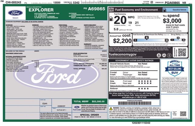 2023 Ford Explorer Timberline