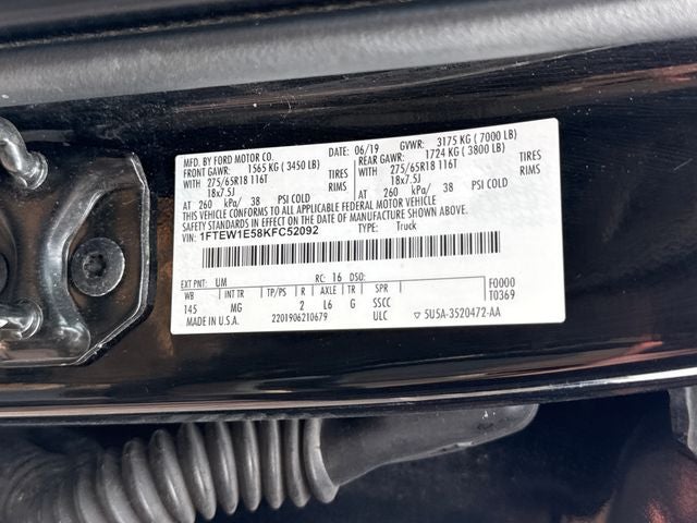2019 Ford F-150 XLT
