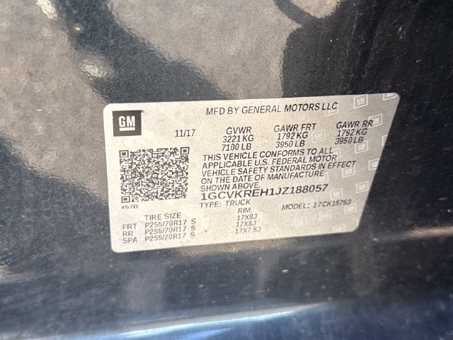 2018 Chevrolet Silverado 1500 LT LT1