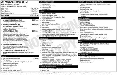 2017 Chevrolet Tahoe LT