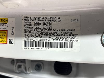 2024 Honda Accord EX