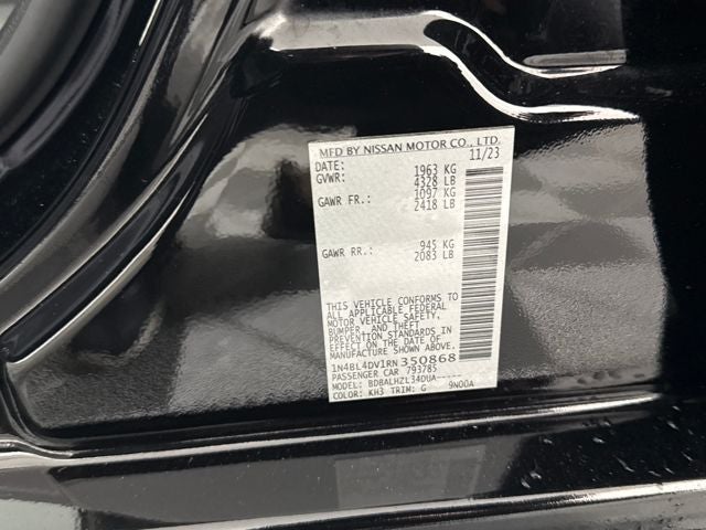 2024 Nissan Altima 2.5 SV