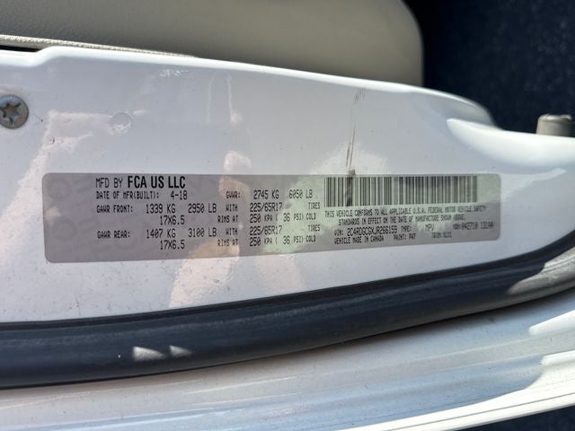2018 Dodge Grand Caravan SXT