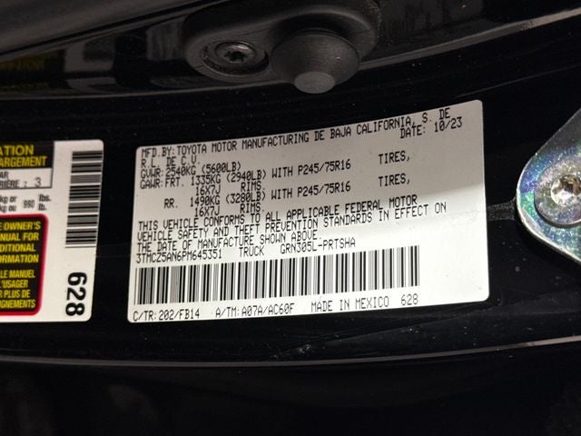 2023 Toyota Tacoma SR V6