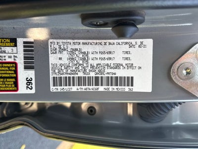 2021 Toyota Tacoma TRD Sport V6