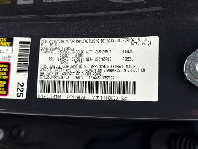2024 Toyota Tacoma Limited