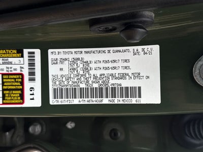 2021 Toyota Tacoma TRD Sport V6