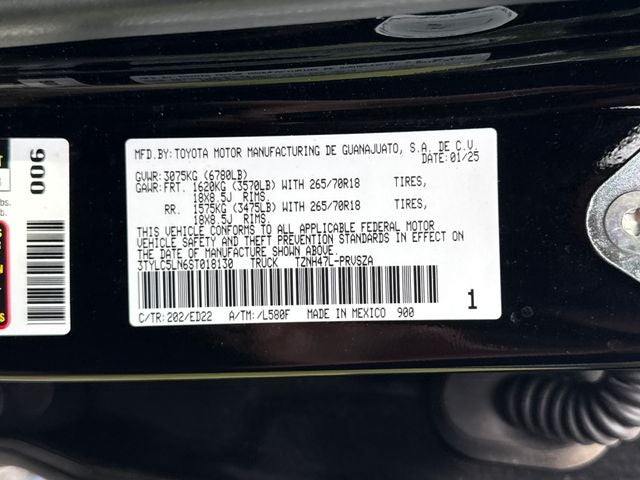 2025 Toyota Tacoma Hybrid TRD Pro