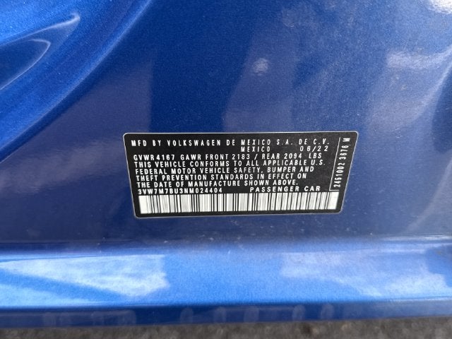 2022 Volkswagen Jetta 1.5T SE