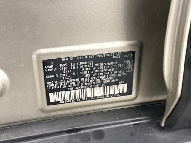 2014 Subaru Outback 2.5i Premium