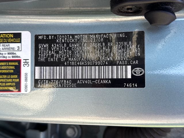 2009 Toyota Camry LE