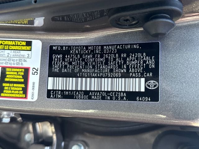 2023 Toyota Camry SE