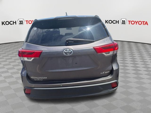 2019 Toyota Highlander LE Plus