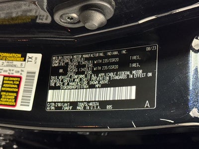2023 Toyota Highlander Platinum
