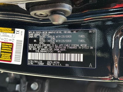 2021 Toyota Highlander XSE