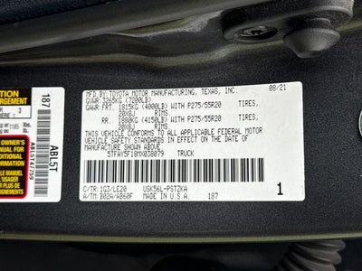 2021 Toyota Tundra Platinum