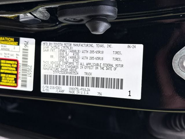 2024 Toyota Tundra Hybrid TRD Pro