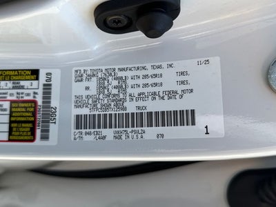 2026 Toyota Tundra Hybrid TRD Pro