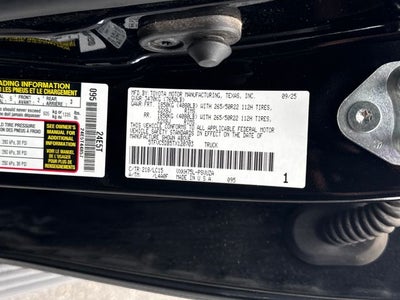 2026 Toyota Tundra Hybrid Capstone