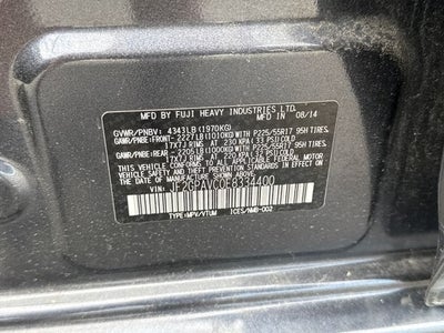 2014 Subaru XV Crosstrek 2.0i Premium