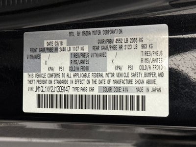 2018 Mazda Mazda6 Signature