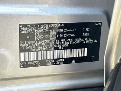 2021 Toyota RAV4 Hybrid XLE