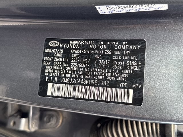 2019 Hyundai Tucson SE